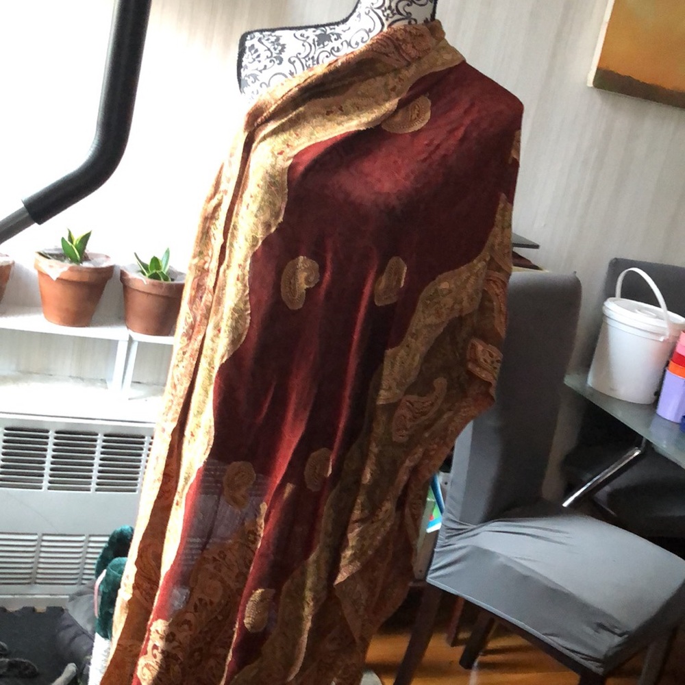 Rust Pashmina - image 1